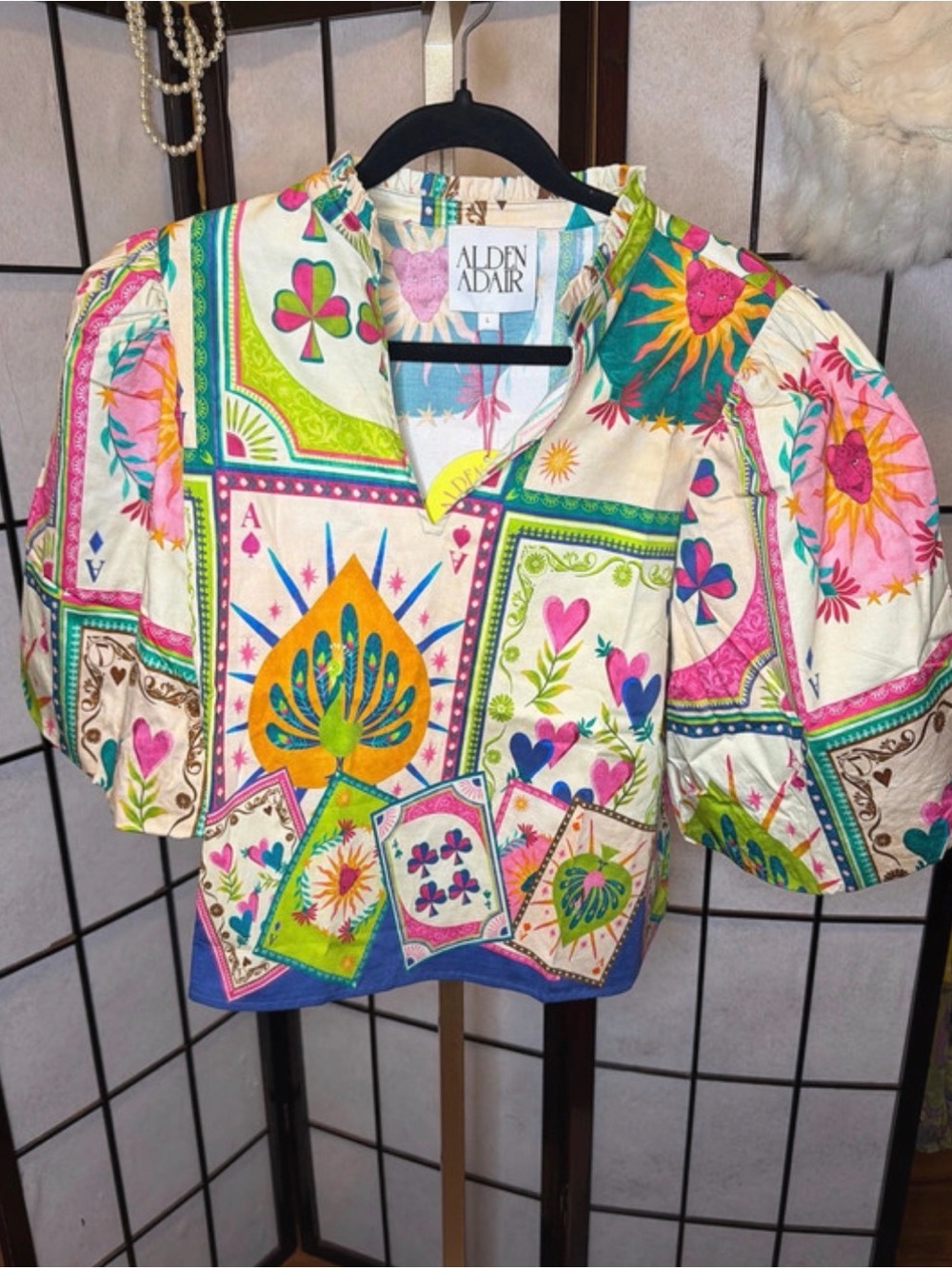 Alden Adair High Roller Blouse